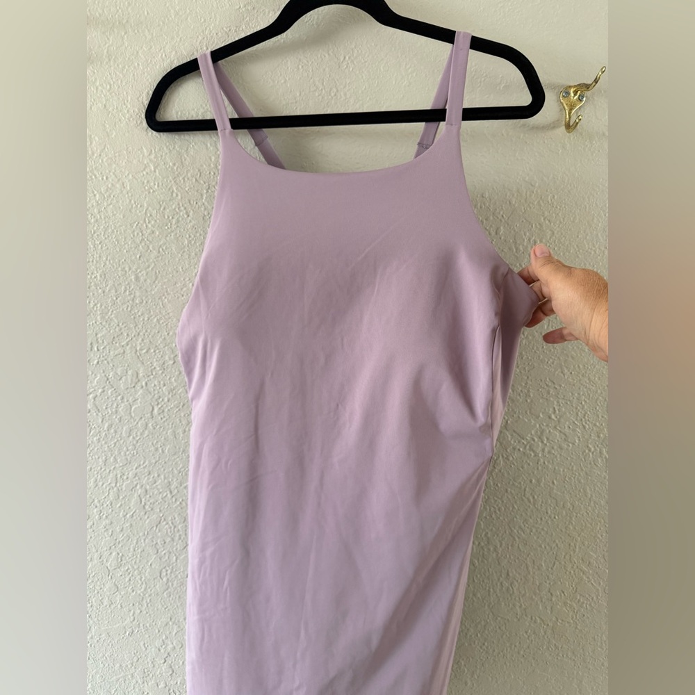 NWT Old Navy Sleeveless PowerSoft 2 n 1 Performance Mini Skort Dress 3X Purple